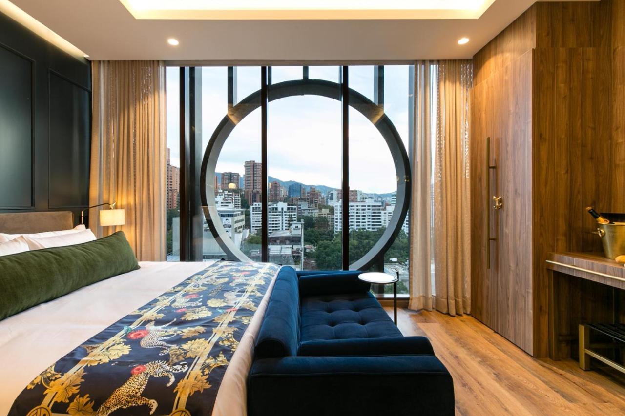 Hotel Marquee Medellín Dış mekan fotoğraf A room at the hotel