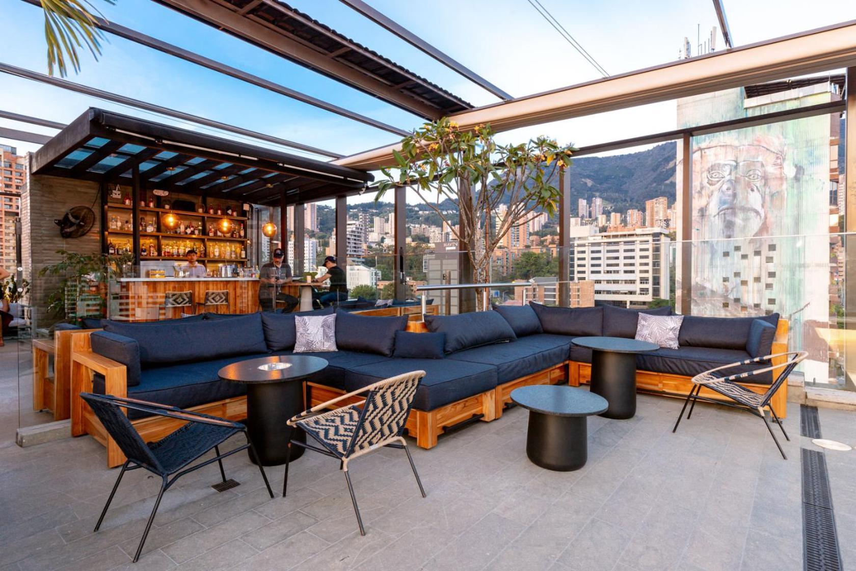 Hotel Marquee Medellín Dış mekan fotoğraf The Sky Bar